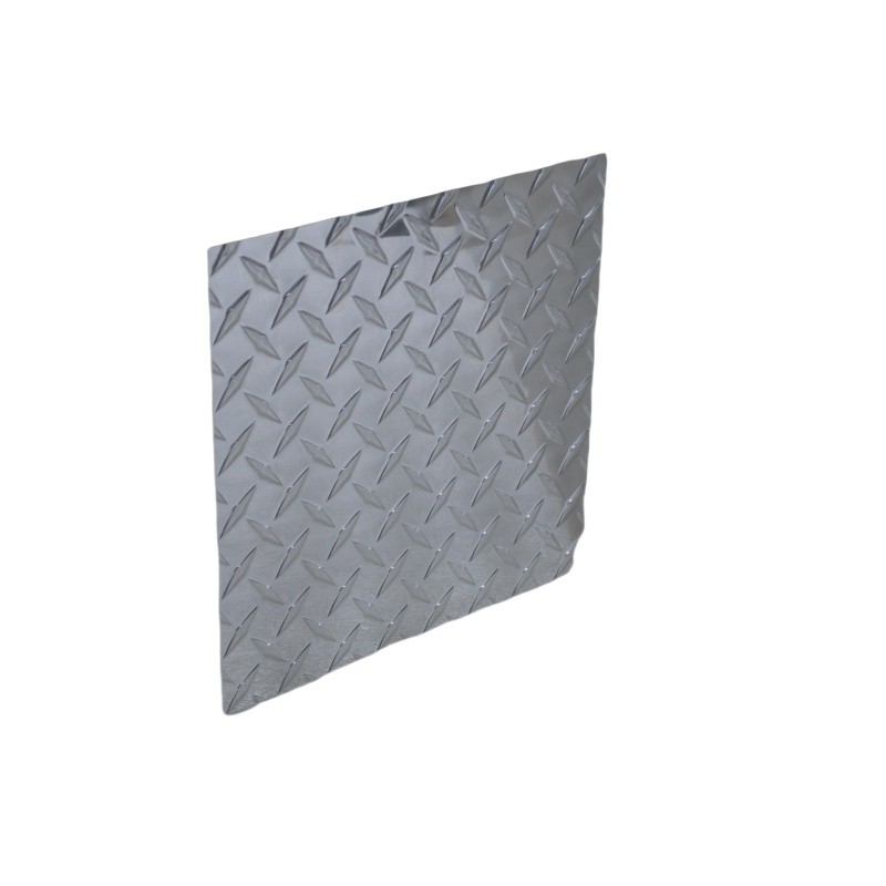 5 Bar Tread Aluminium Square Plate 10.6″ Anti‑slip Panel for Industrial Building