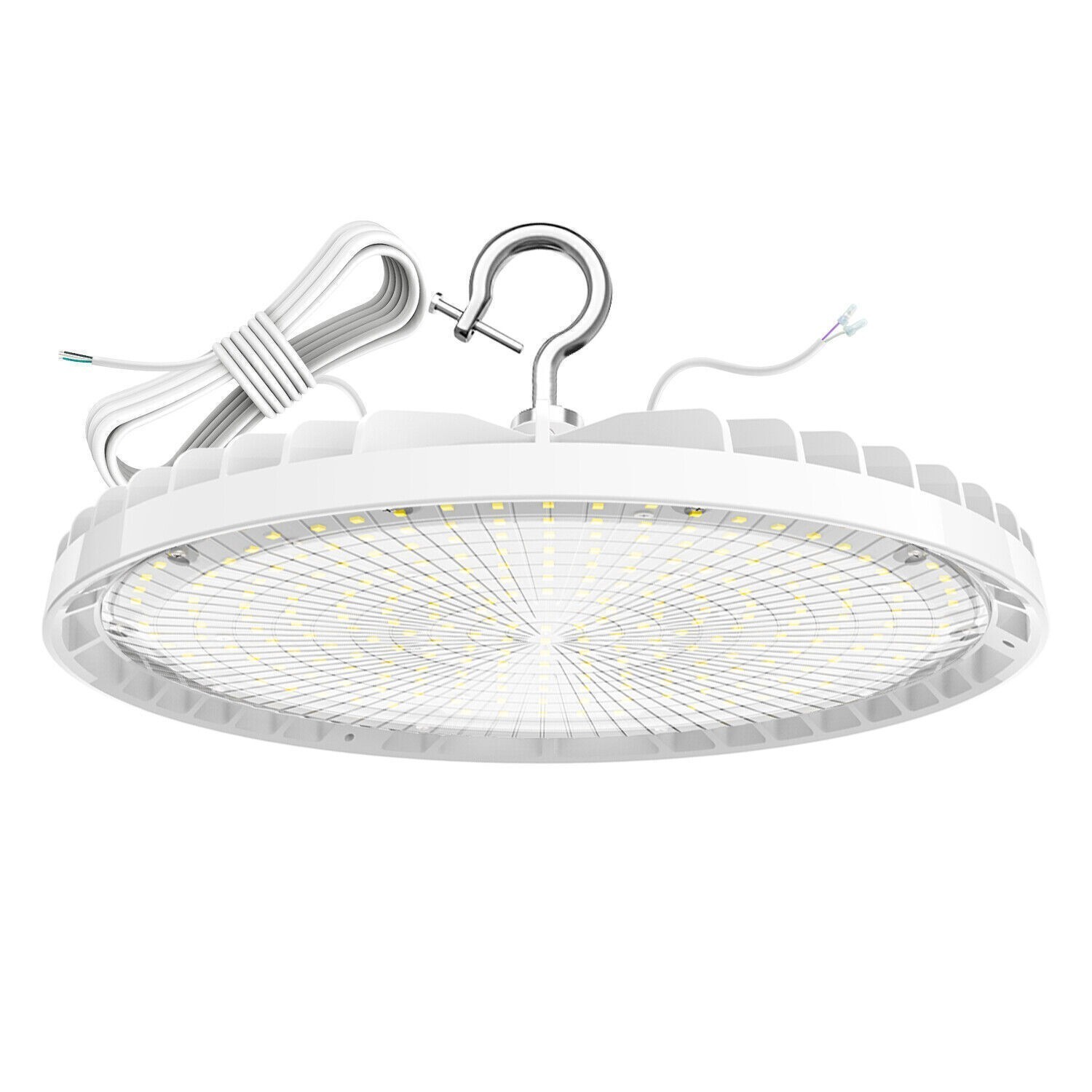10 Pack 150W LED UFO High Bay Light Dimmable Warehouse Shop Lamp 5000K 22,500LM