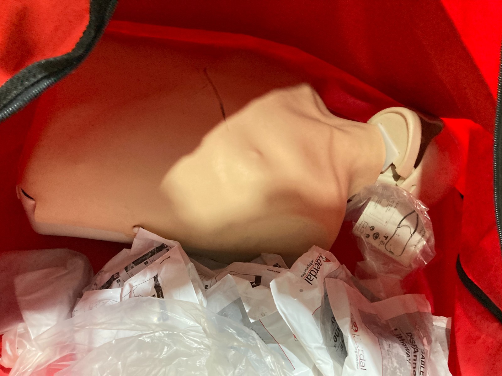 Little Anne Infant and Adult/Child TPAK700 + HeartSaver CPR AS IS