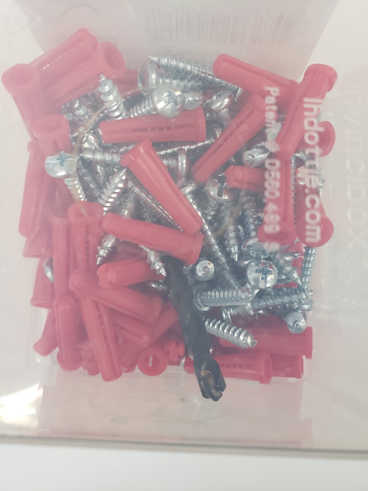 Bx/100 L.H. Dottie K6COTP Anchor Kit #22 Anchor, 10×1″ Machine Screw, 1/4″ Drill