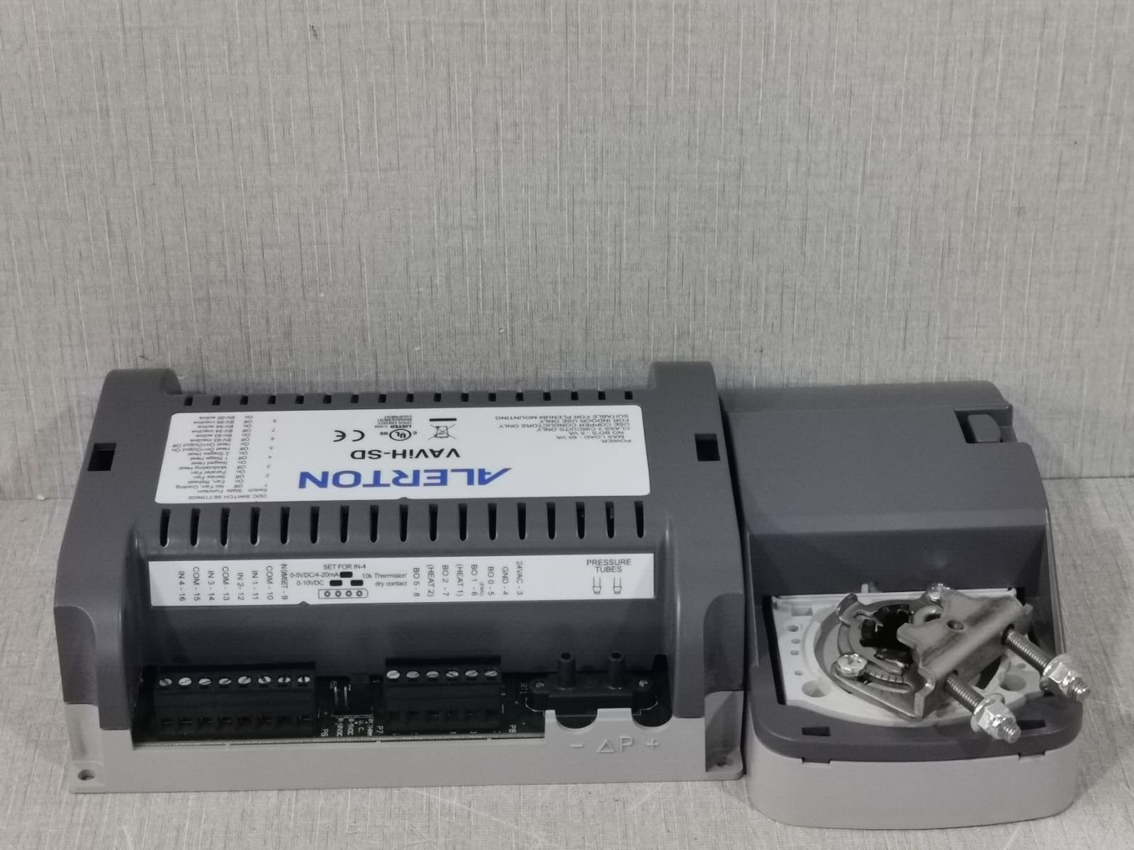 Alerton VAVih-SD VAV Controller With Actuator BACnet 50027209-001 Rev. F