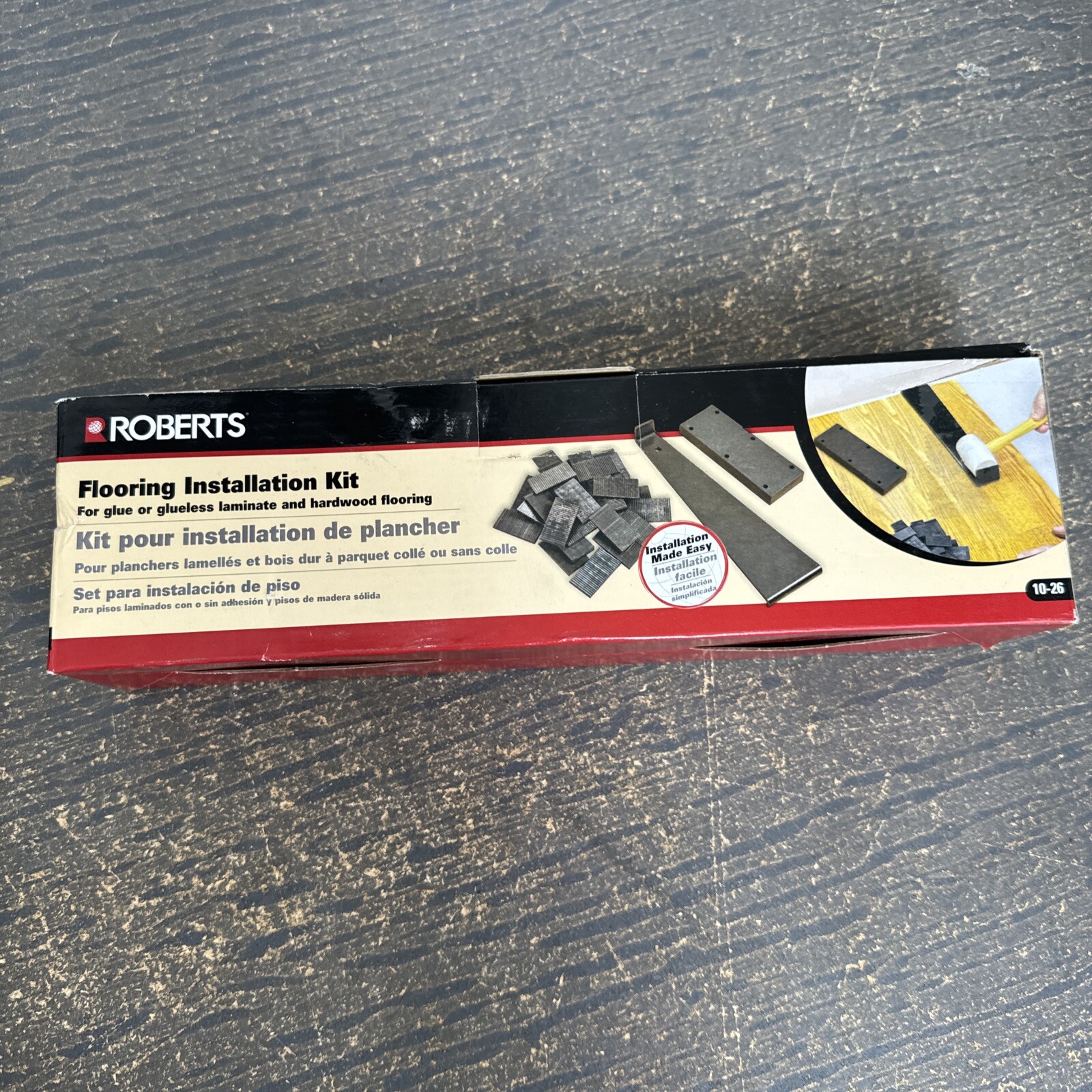Roberts 10-26 Floor Install Kit Spacers Block Pull Bar New in Box