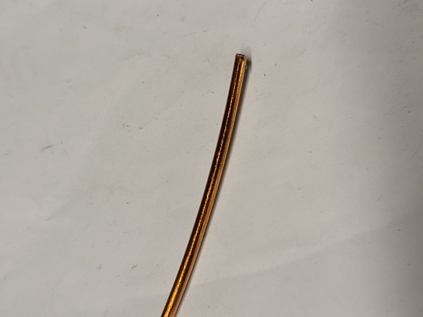 Service Wire Co. #10awg Solid Bare Copper Un-insulated Ground/Bonding Wire /50ft