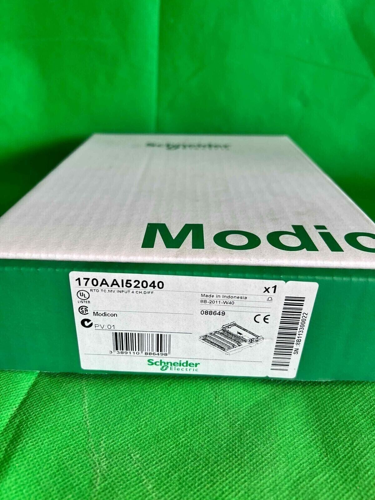 1PC New Schneider 170AAI52040 PLC Analog Input Module Fast Shipping