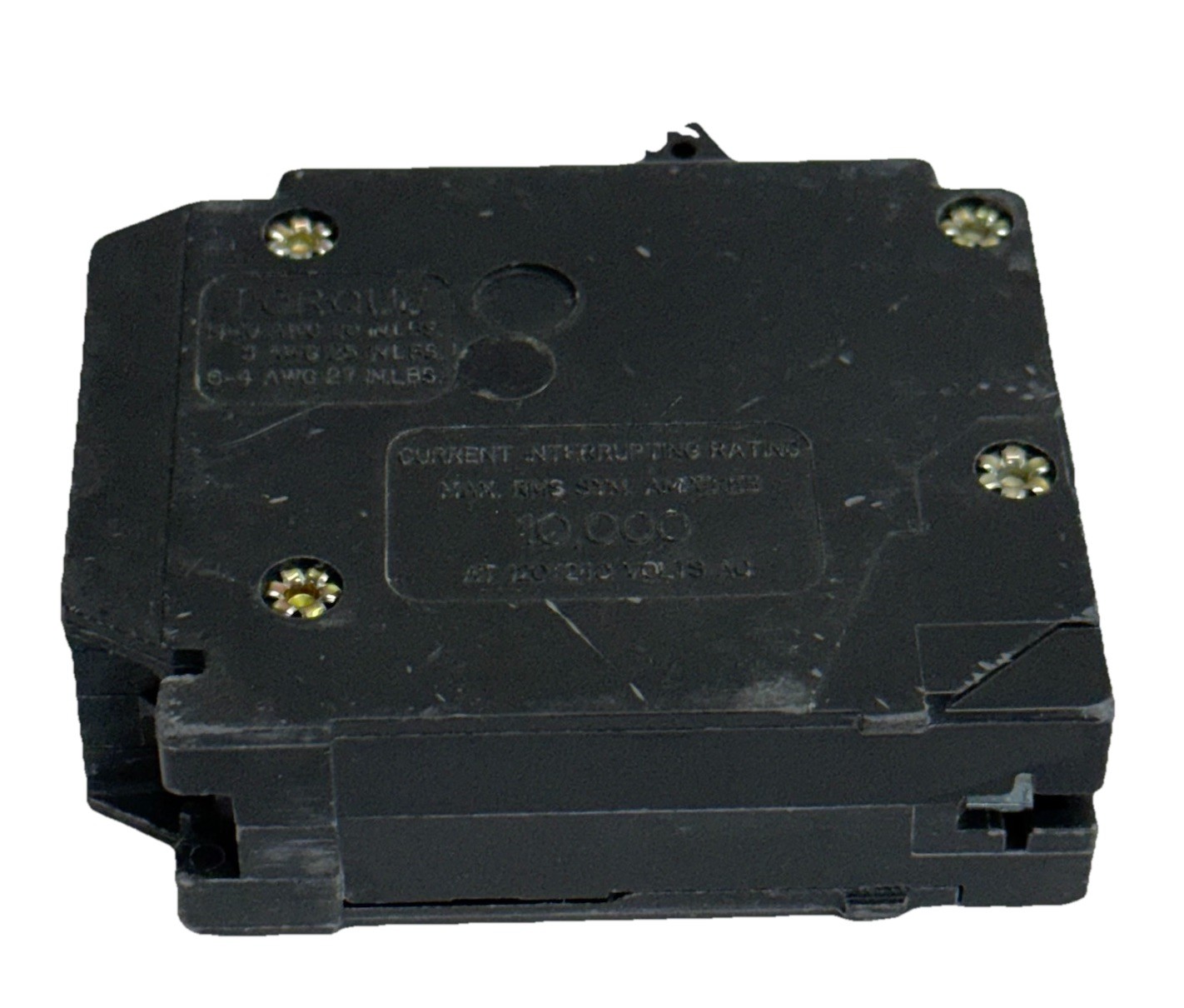 EATON BR2020 MOLDED CASE CIRCUIT BREAKER 20A – 1PHASE – 120V