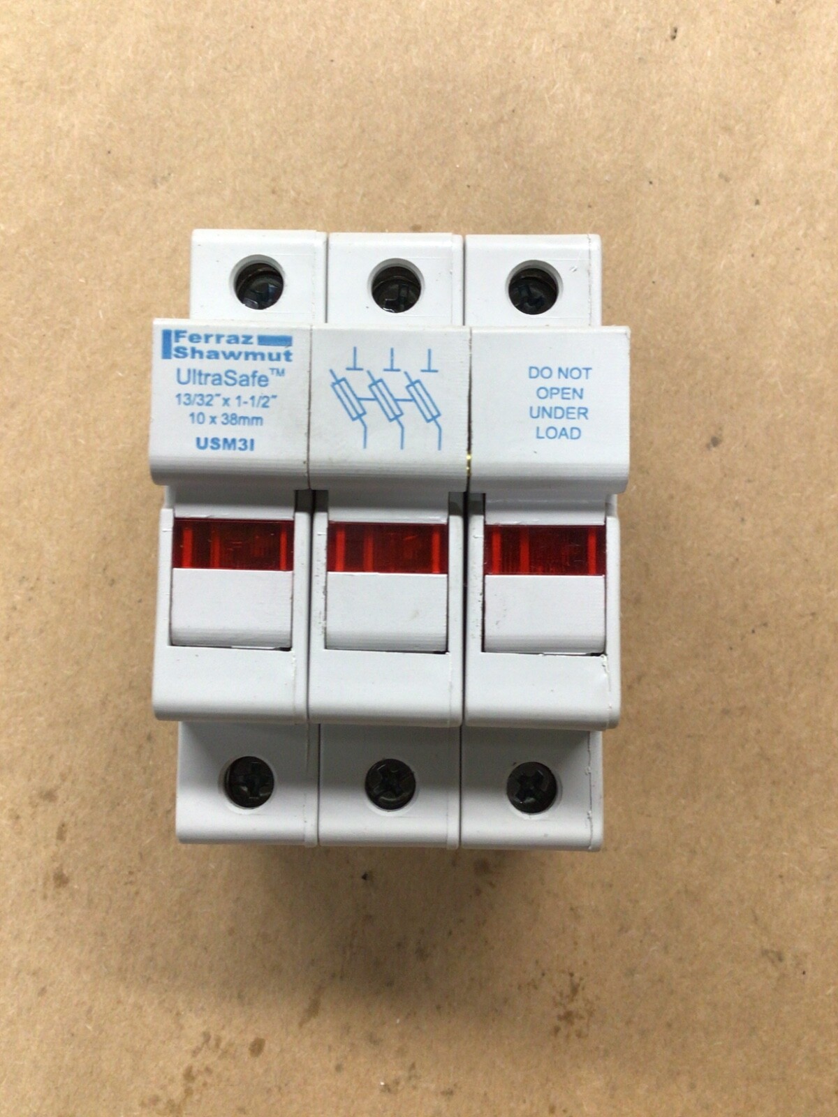 Ferraz Shawmut USM31 Fuse Holder 30A 600V Y219073 #4002I147