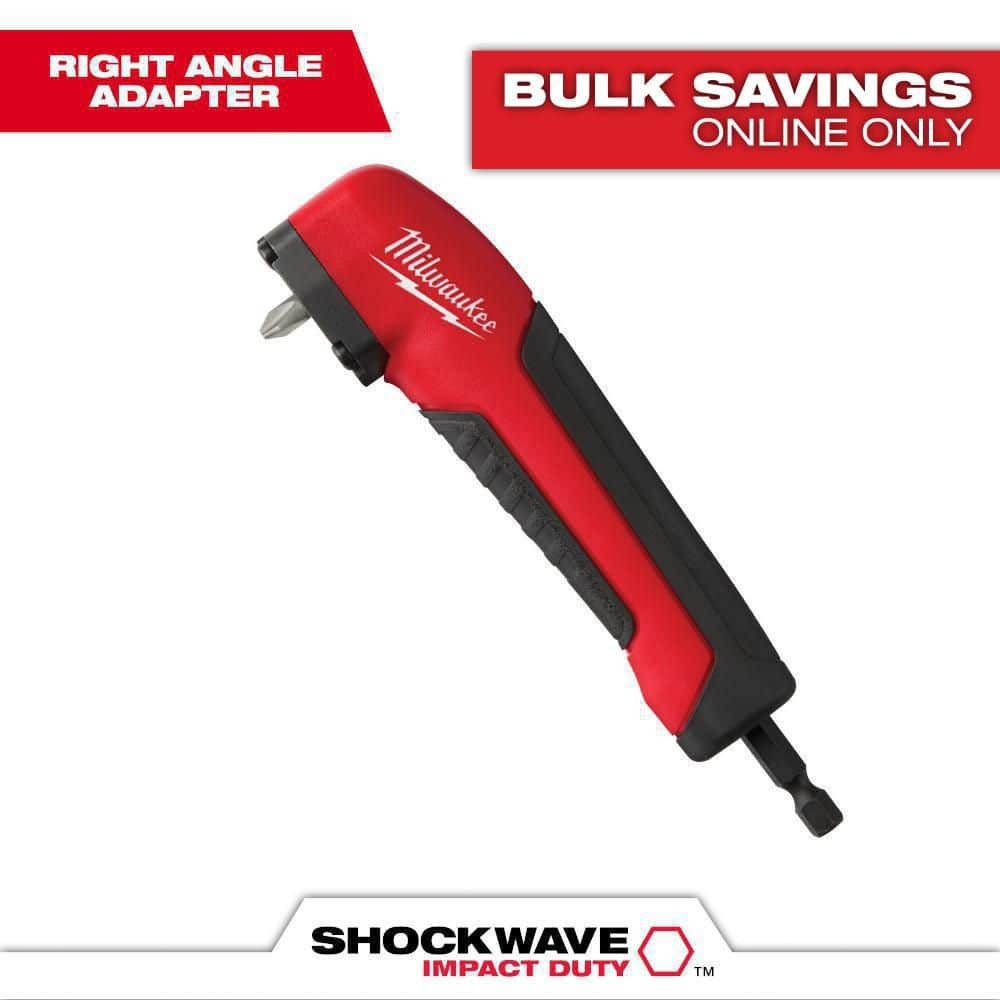 Milwaukee SHOCKWAVE Impact Duty Right Angle Drill Adapter