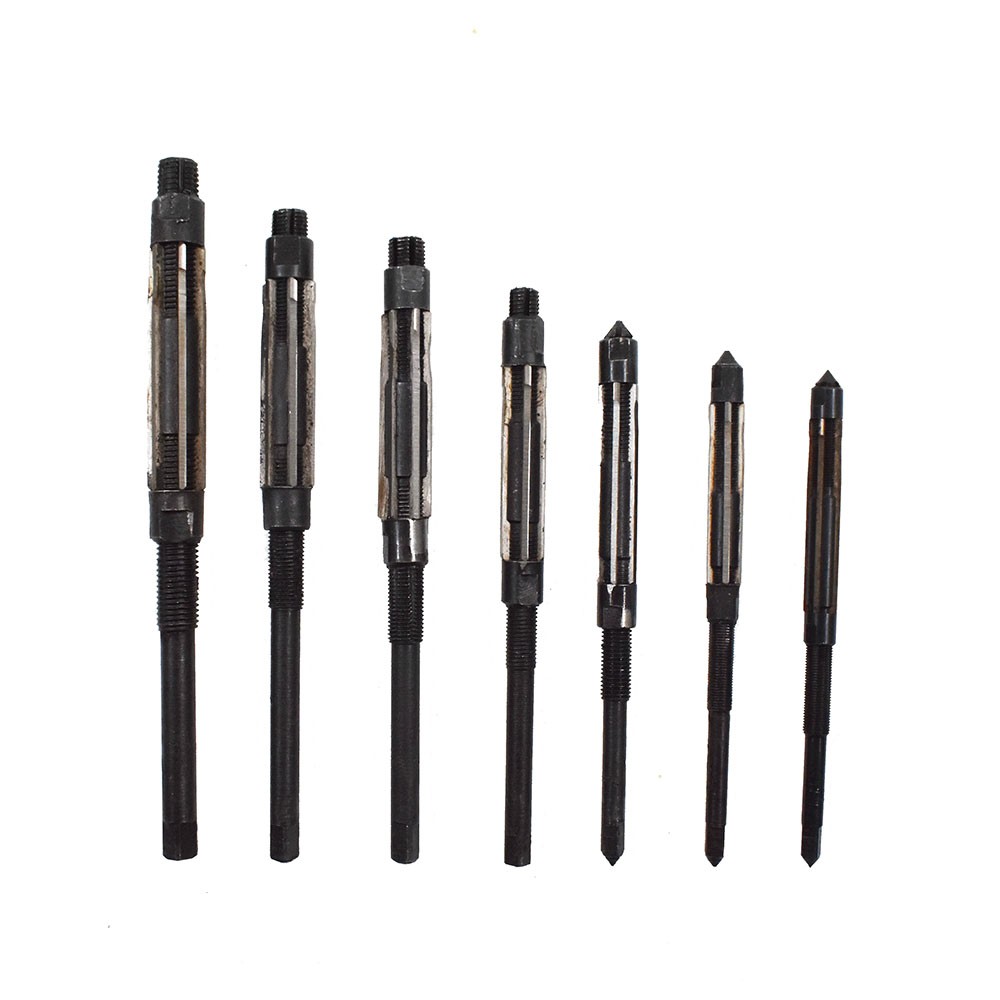 7 Pieces Adjustable Hand Reamers Set 8/A to 2/A Size 1/4 -15/32” HSS