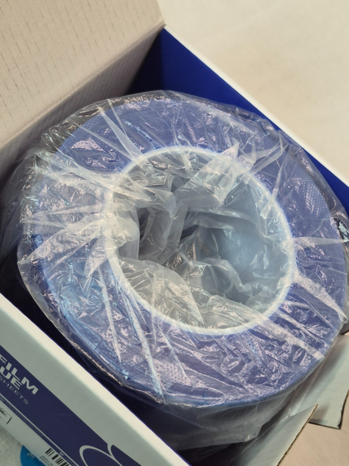 JMU Barrier Film Roll Tape Blue 4″ x 6″ 1200 Sheets Dental Barrier Film Roll