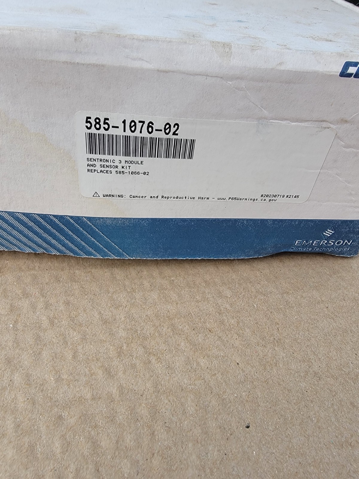 585-1076-02 Sentronic 3 Module And Sensor Kit