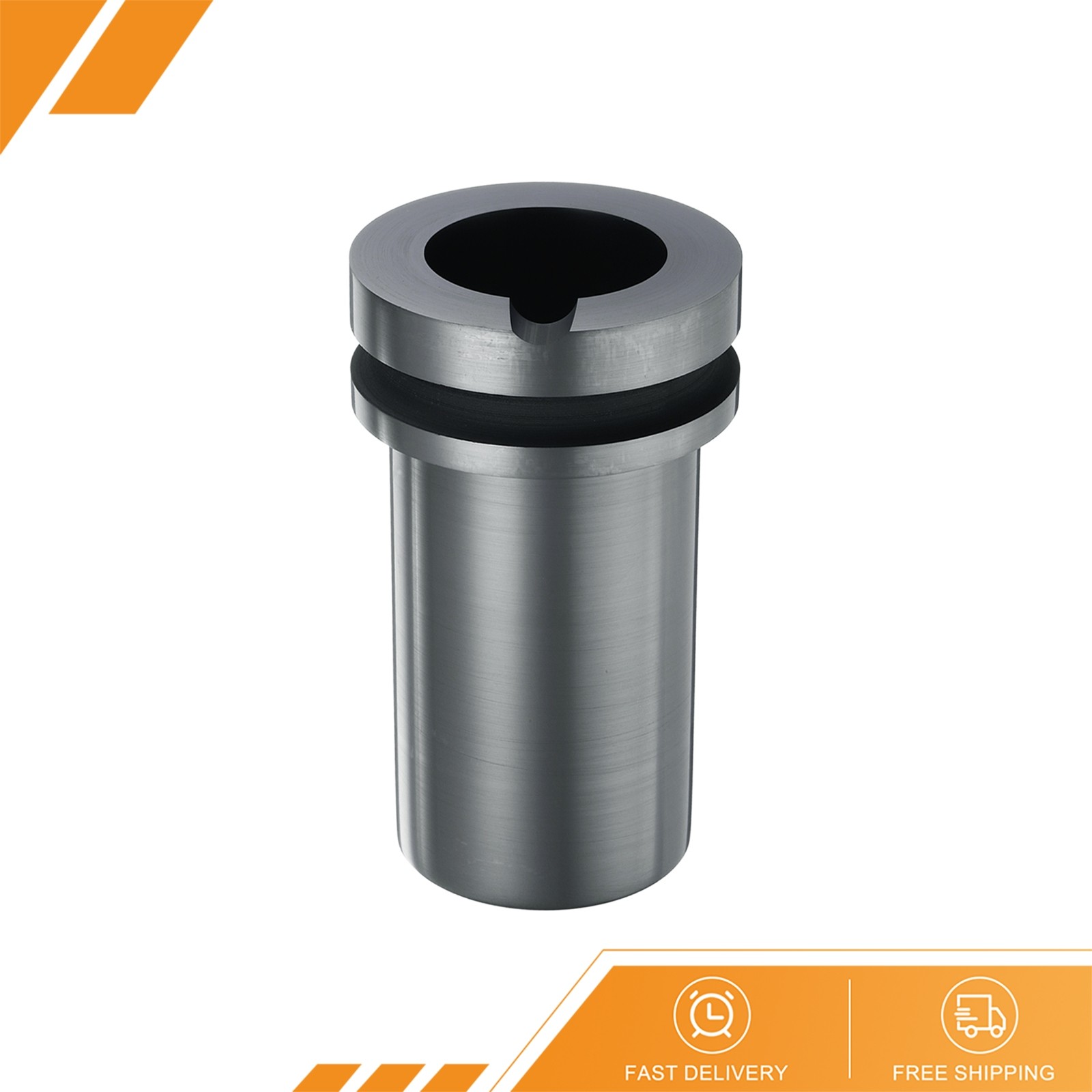 Graphite Crucible 0.5kg High Purity Graphite Melting Ingot 1.38″ ID