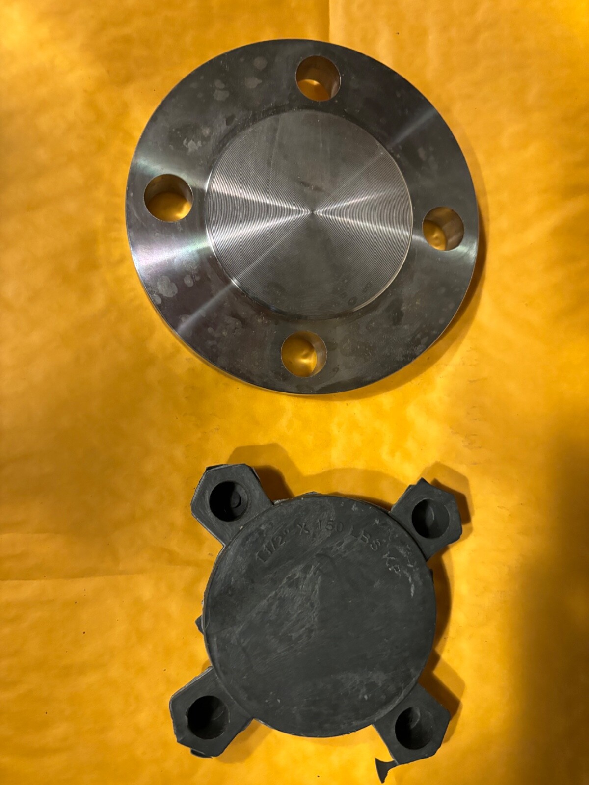 Blind Flange 1-1/2″ 150 Raised Face Stainless Steel t 304L SS A/SA182 B16.5
