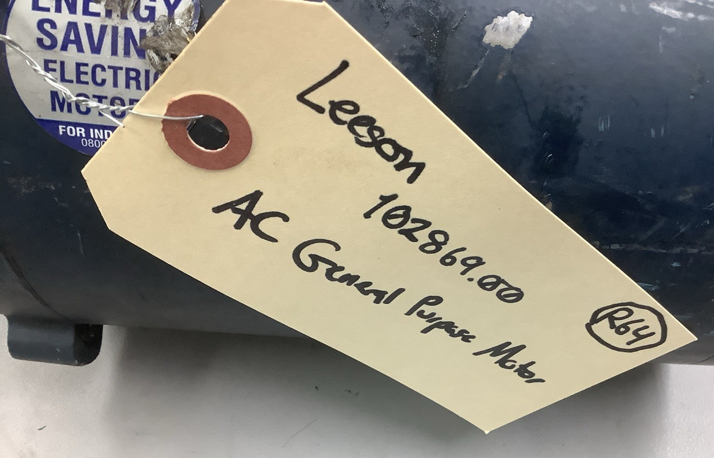 Leeson 102869.00 1/3HP 1725RPM 115/208-230V AC General Purpose Motor (R64)