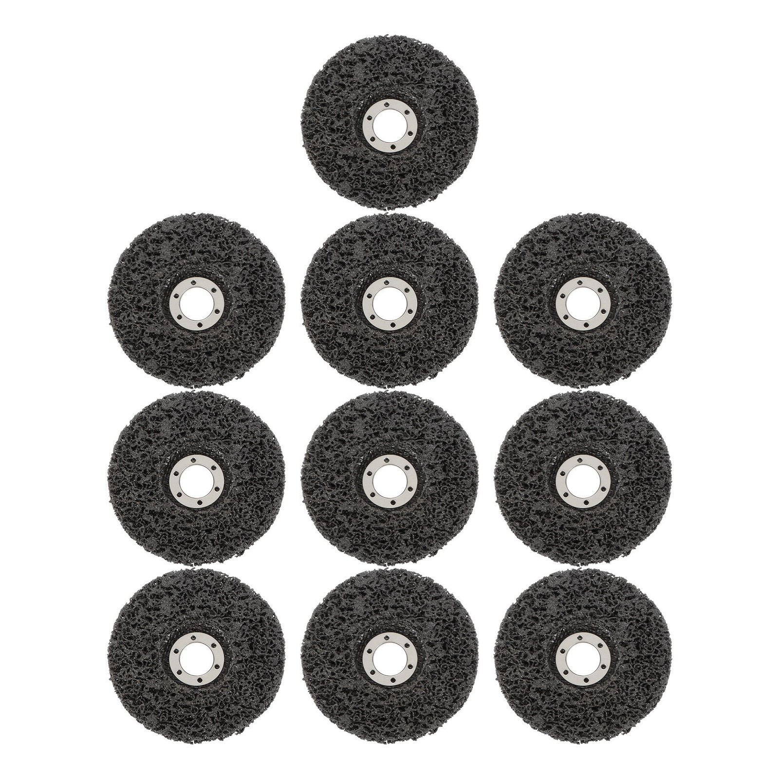 10 Pcs 4.5 Inch Strip Discs for Angle Grinder Wire Stripping Wheel Paint Remover