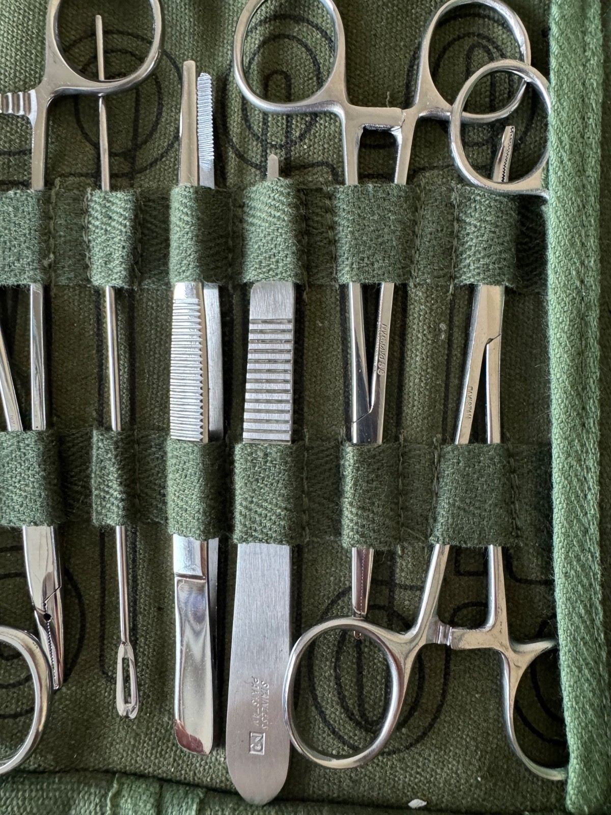 US Surgical Instrument Kit for Minor Surgery Military Army
