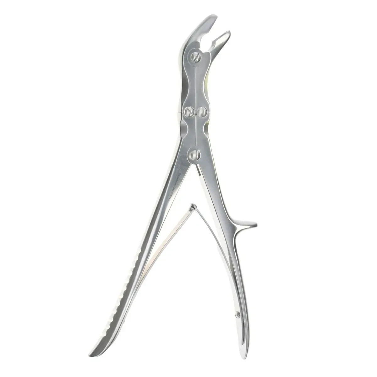 Stille Luer Duckbill Bone Rongeur, 9″, Angled on Side, 6 x 12 mm Bite