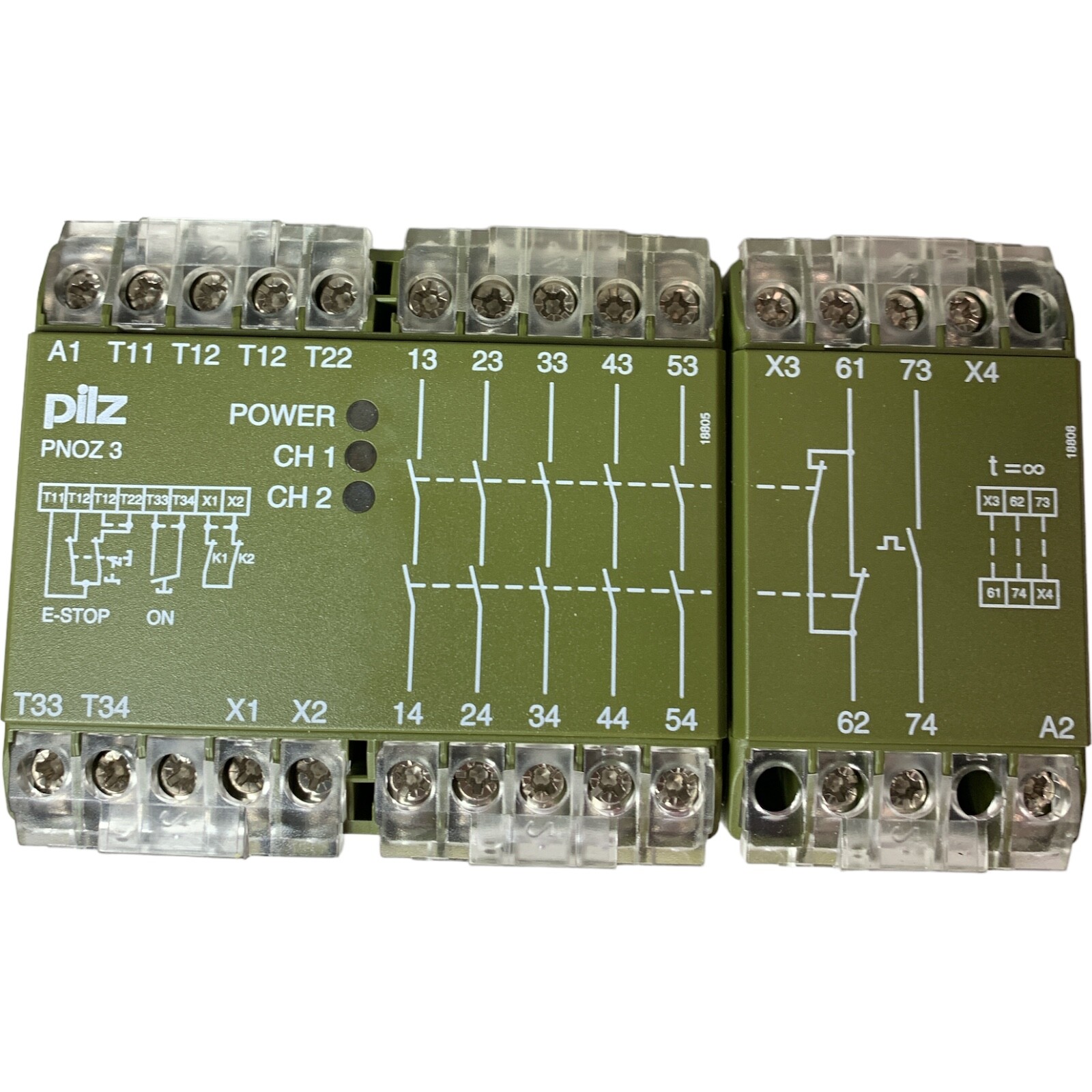 Pilz PNOZ 3 24 V DC 5S1O Sicherheitsrelais Relais 474894 112763