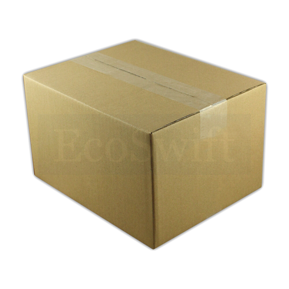 1-Box 10x8x6 EcoSwift Cardboard Packing Moving Shipping Box Corrugated Carton