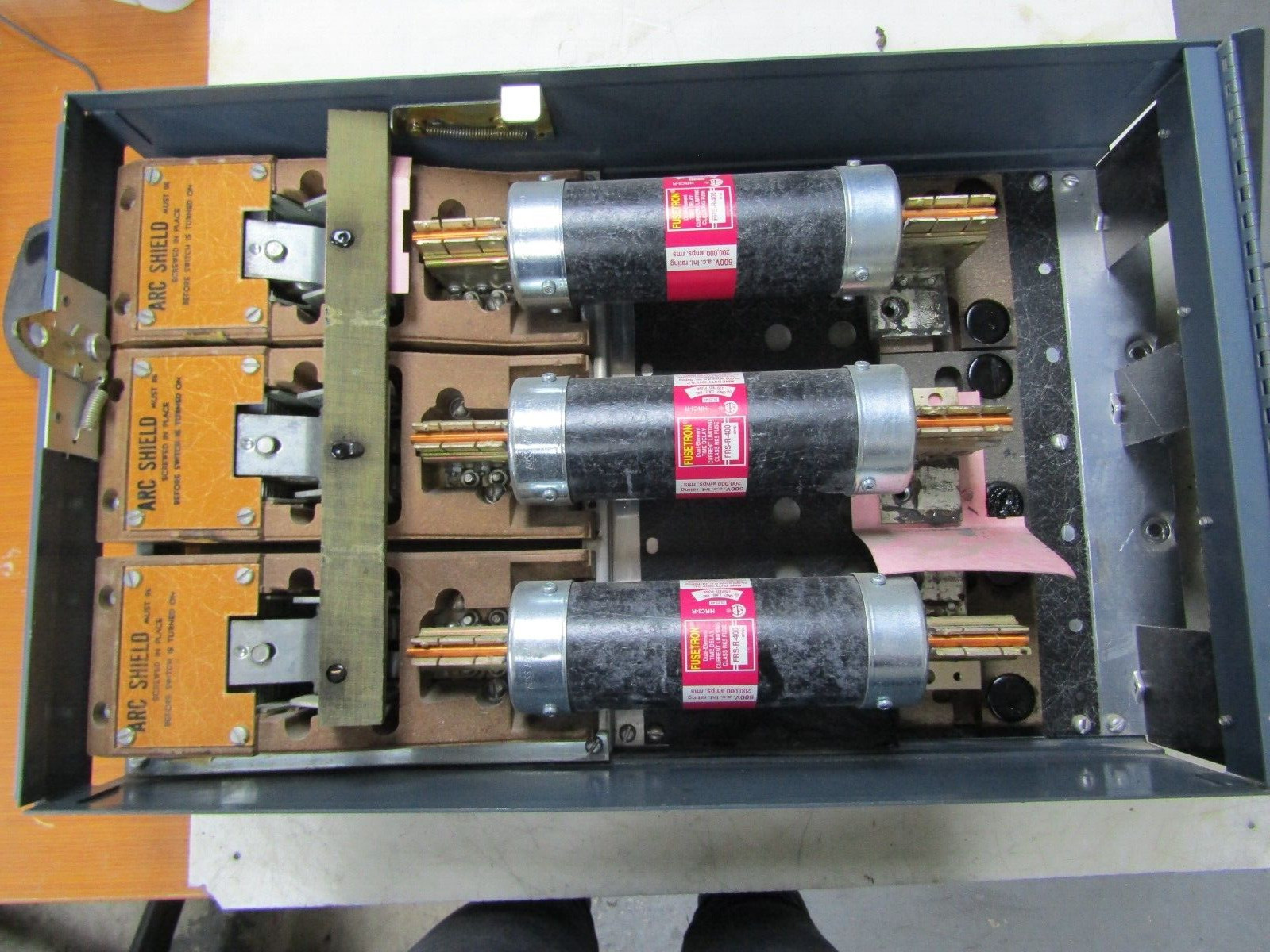 💥GE GENERAL ELECTRIC 400 AMP FUSIBLE INTERRUPTER 3 POLE 600 VAC QMR365