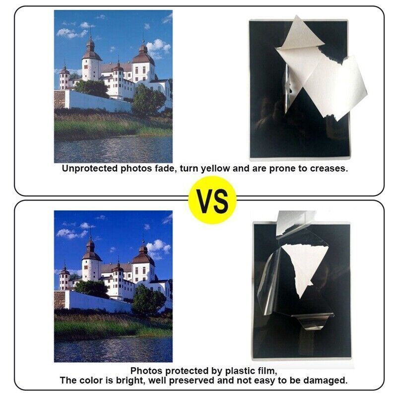 3 Mil Clear Thermal Laminating Pouches Letter 9″x11.5″ Size Laminator Sheets US