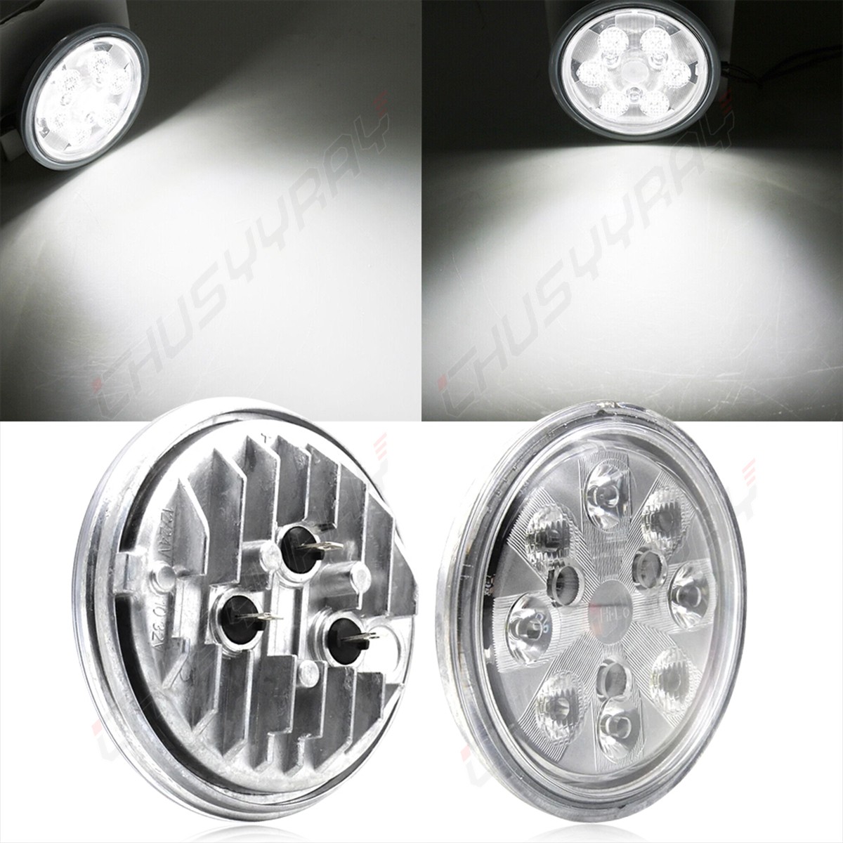 4pcs RE10963 Sealed LED Hi-Lo Beam For Deere Sprayer 6100 6500 6600 6700