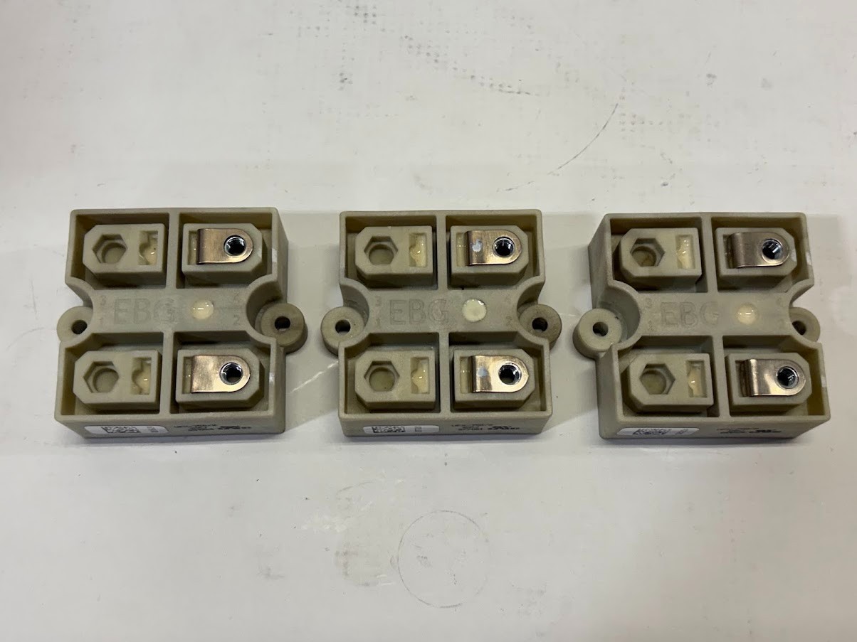 (LOT OF 3) EBG UFX-750/2 12RJ Ultra High Power Thick Film Resistor 750W 12 Ohm