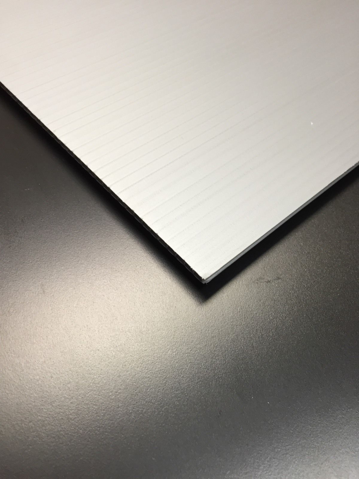 4mm Grey 24 x 36 (4 pack) Corrugated Plastic Coroplast Sheets Sign