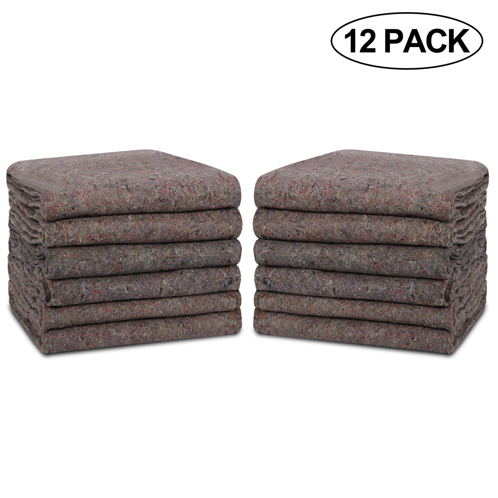 24 Pack Moving Blankets 53″ x 74″ (21 lb/dz) Moving Pads Shipping Furniture Pads