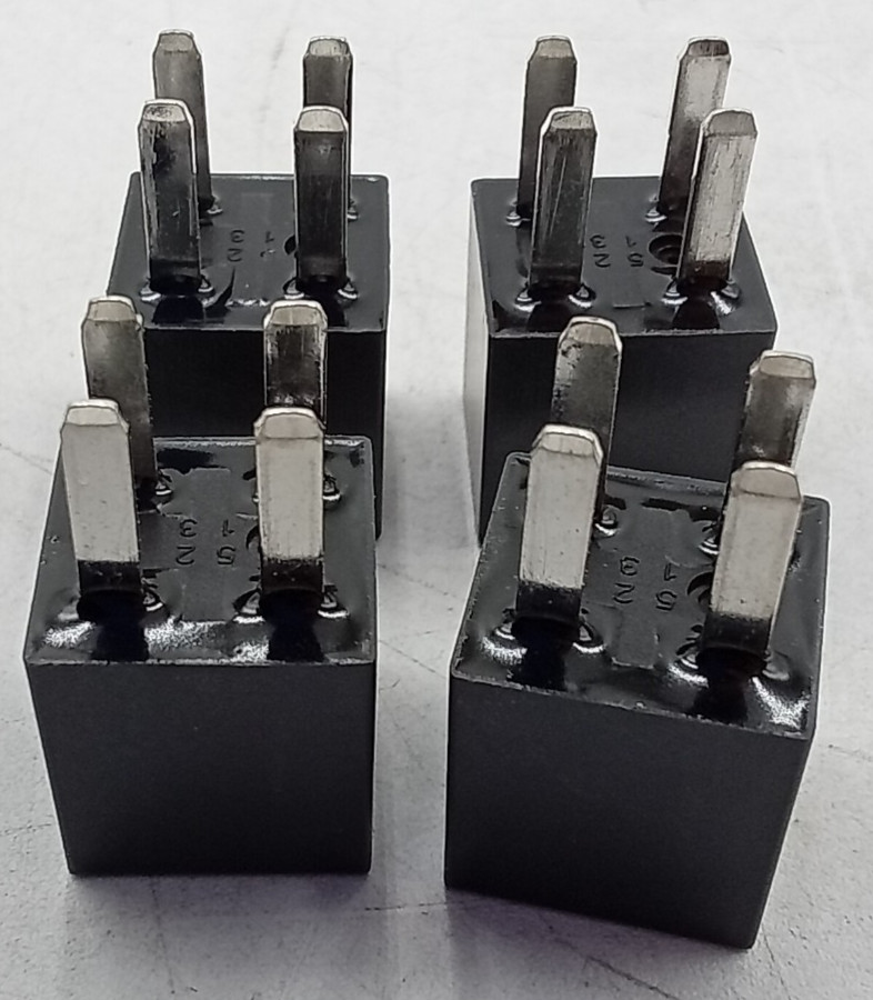 Relay 4016819 12VDC 20A 4Pins Automotive Power Relay Lot of 4