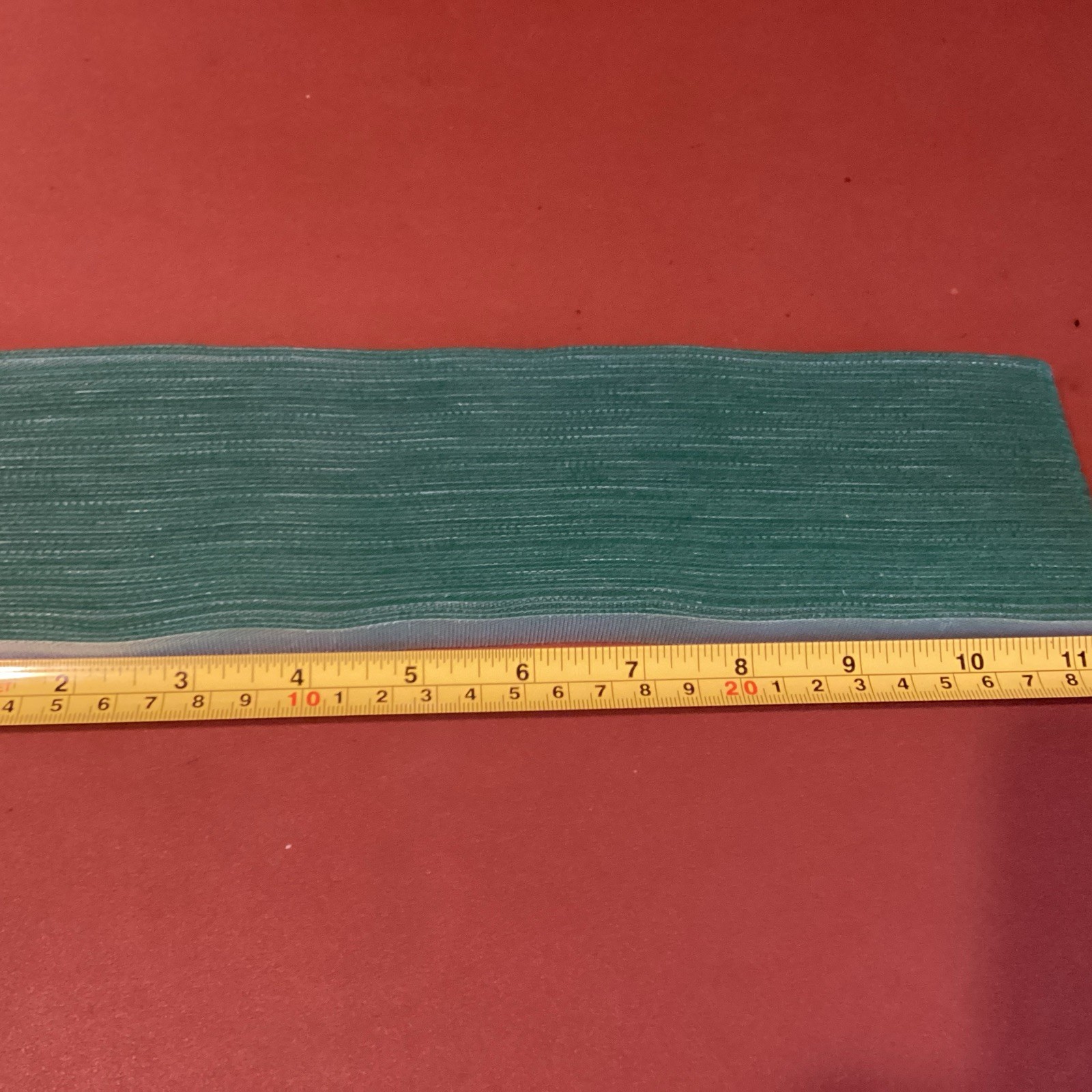 Lot Of 60 Green Hook & Loop Fastener Ties 11” X 1/2”
