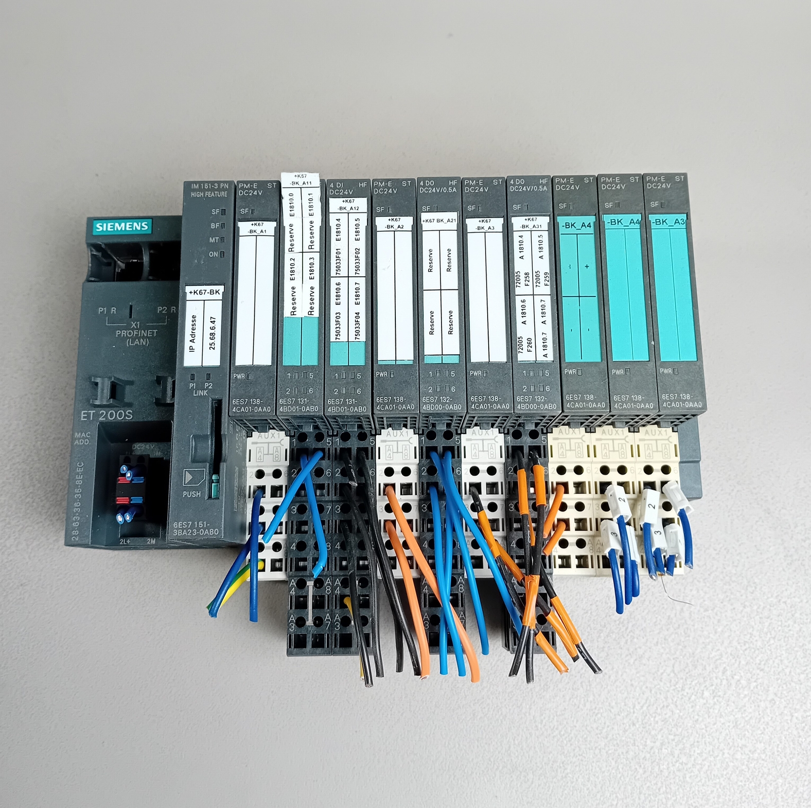Siemens Set 6ES7 151-3BA23-0AB0 + Various Modules