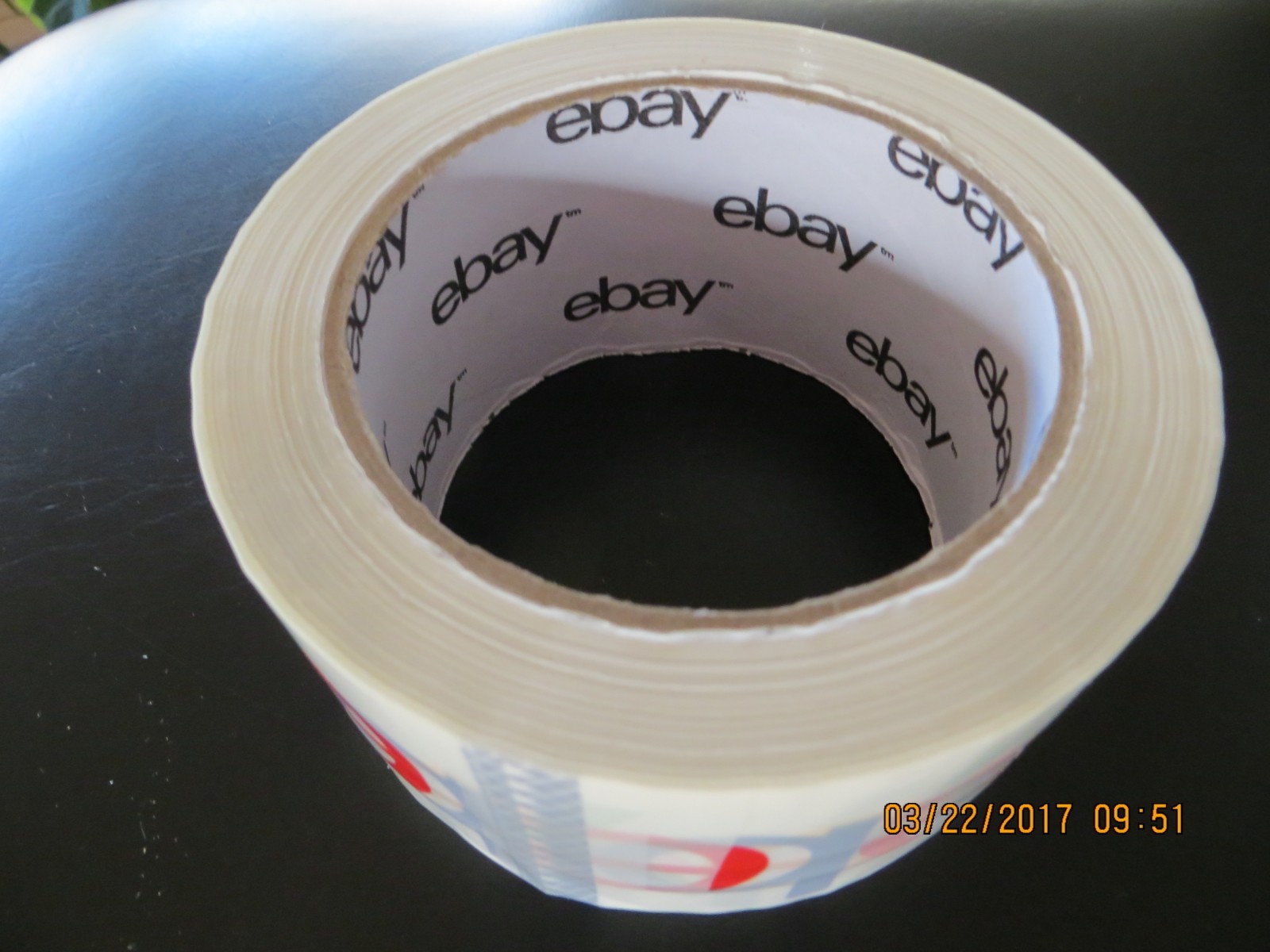 2″ x 75 yard CLASSIC eBay-Branded BOPP Packaging Tape Single Roll FAST FREE SHIP