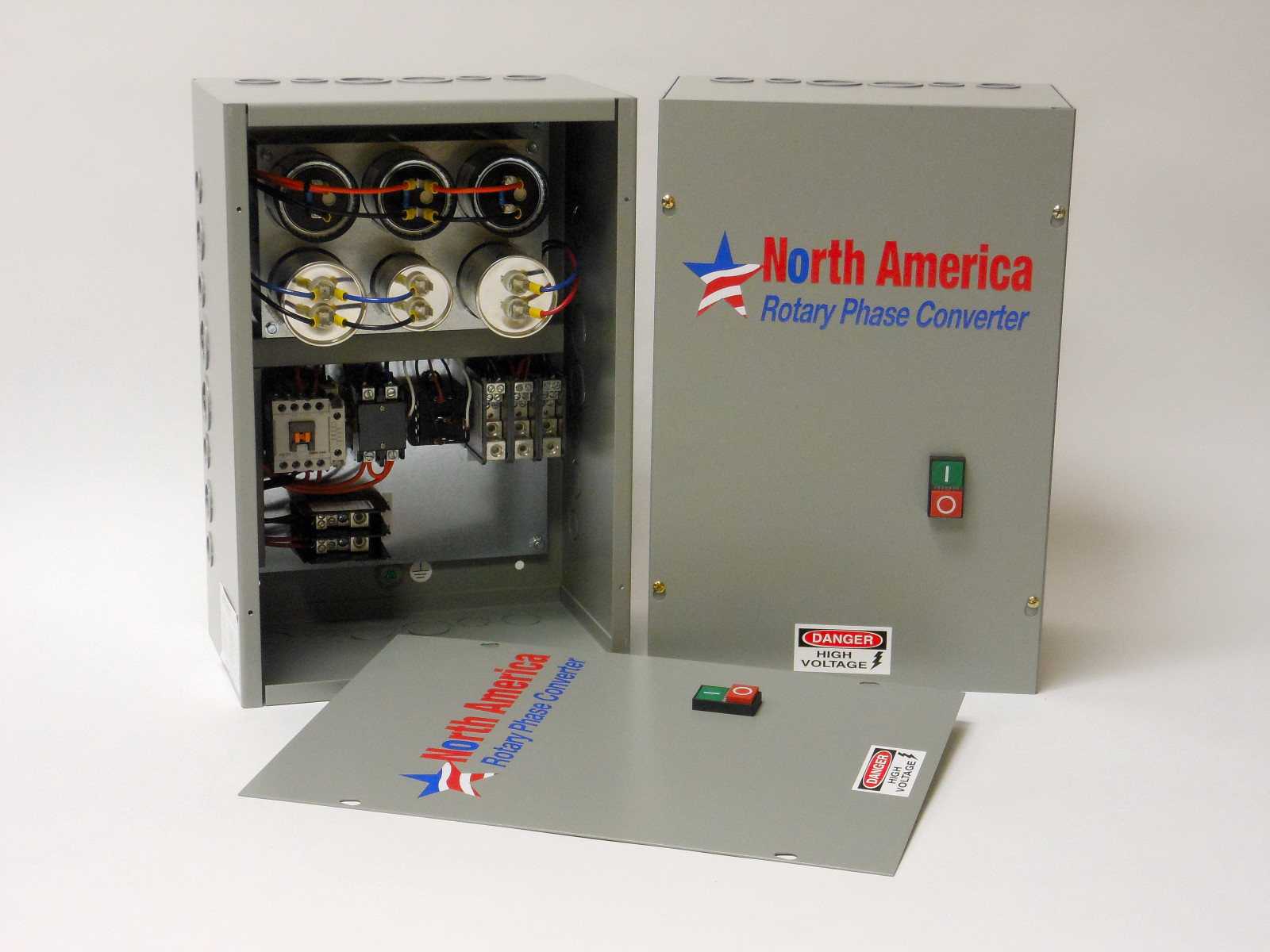 CP-10 Pro-Line 10HP Rotary Phase Converter Control Panel – Loaded with Features