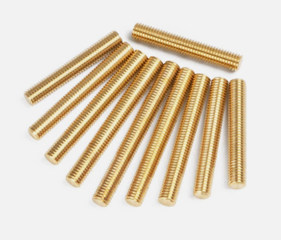 2mm 2.5mm 3mm to 20mm Brass Threaded Bar Threaded Rod Full Thread Studding Bar