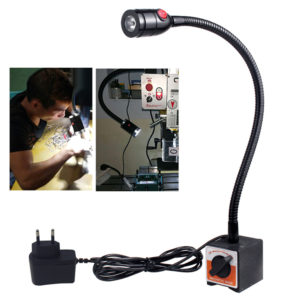 Magnetic Work Light Light with Flexible Gooseneck LED Work Light 550-650lm