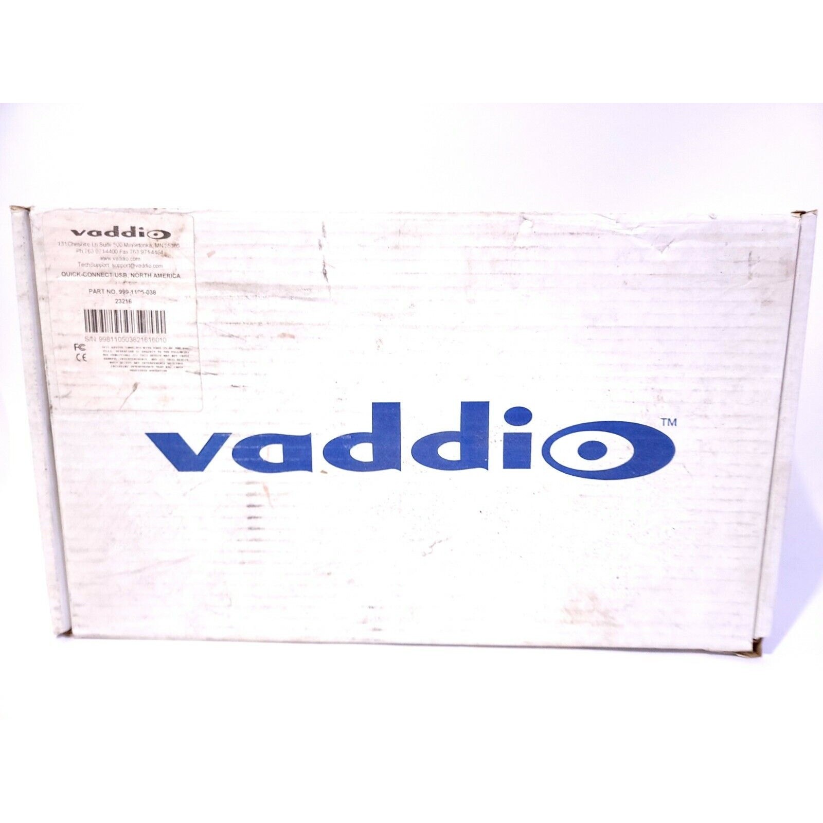Vaddio 999-1105-038 Quick-Connect USB Interface Camera Control Video Streaming