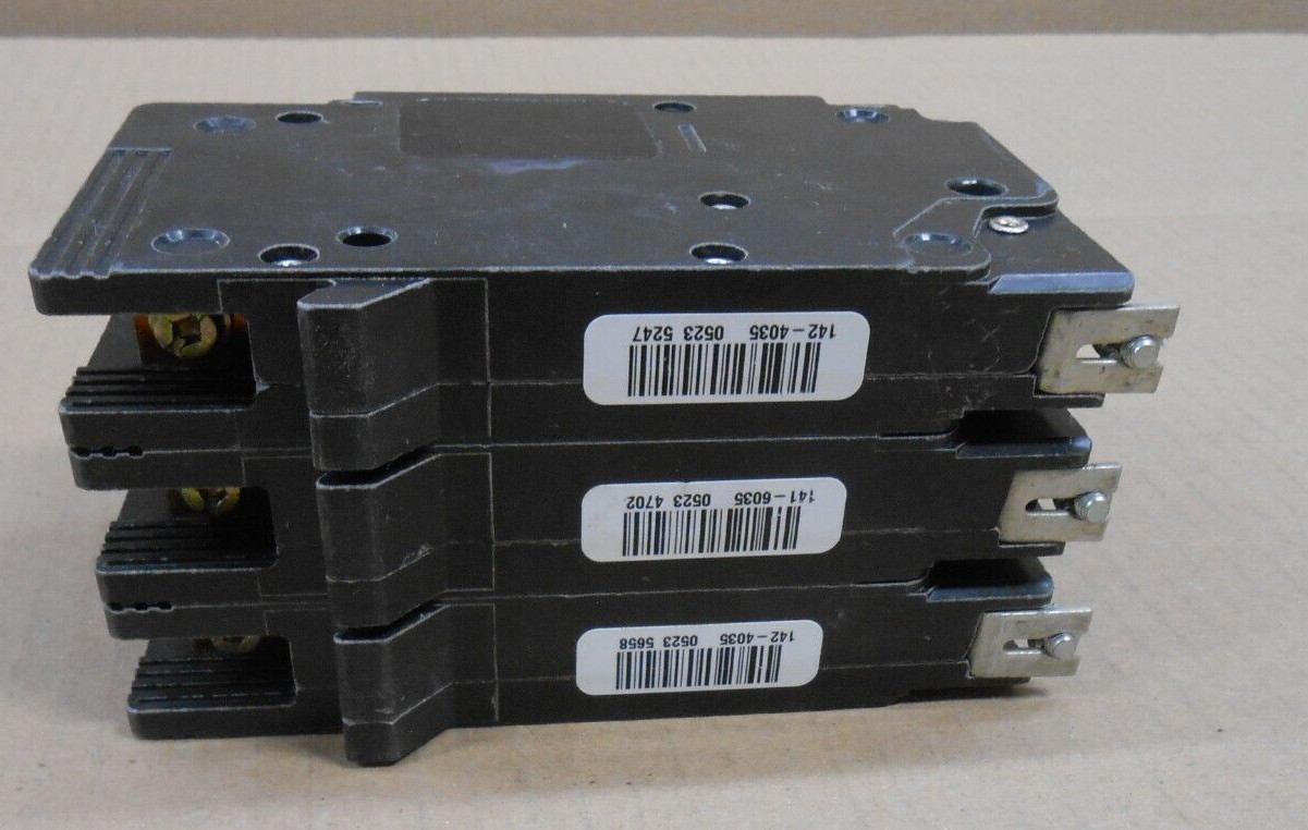 SQUARE D EDB EDB34035 35 AMP CIRCUIT BREAKER 35A 3 POLE 480Y/277V~ (11 AVAIL)