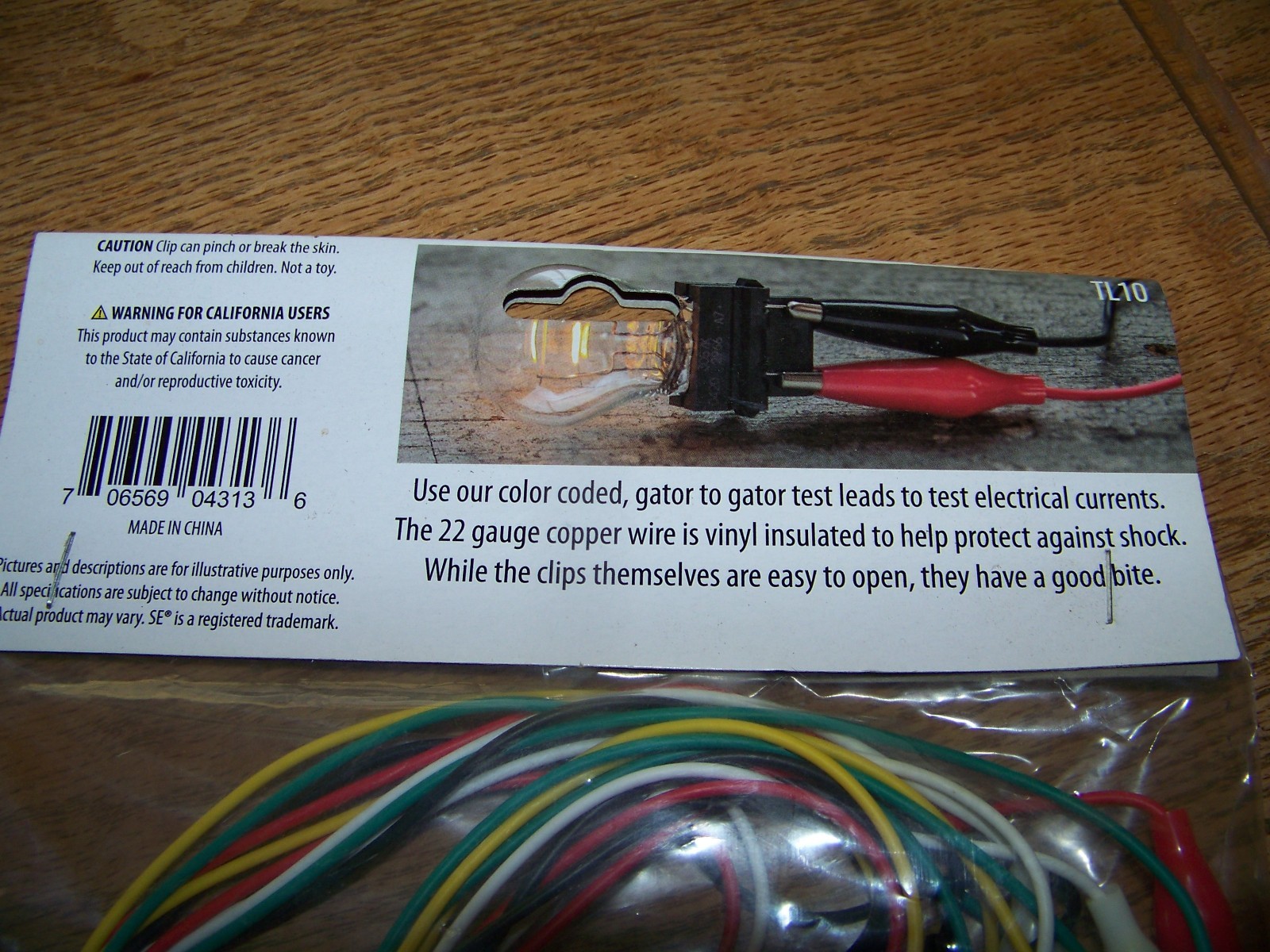 SE 10 Pack Insulated Test Leads New Sealed