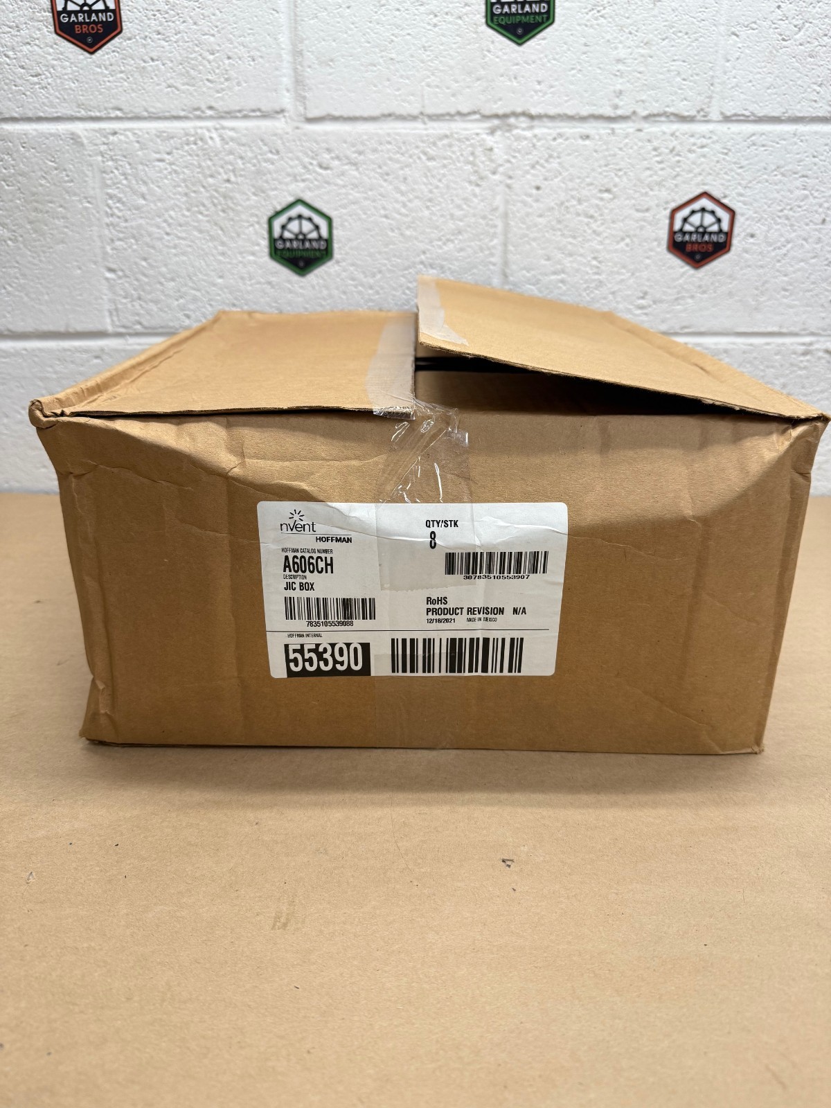Nvent Hoffman A606CH Junction Box, 1 Box of 8 *NEW*