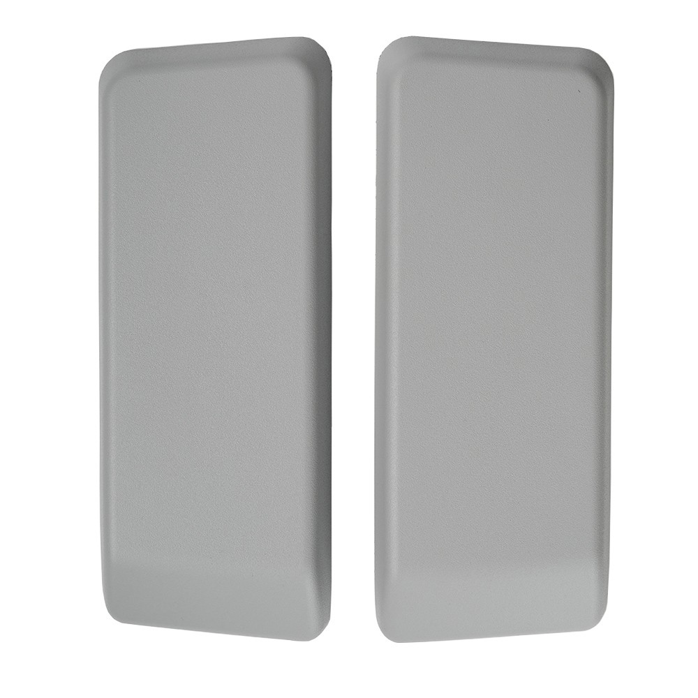 New Arm Pads Caps Replacement For Haworth Very Office Home Chair Black/Grey 1set