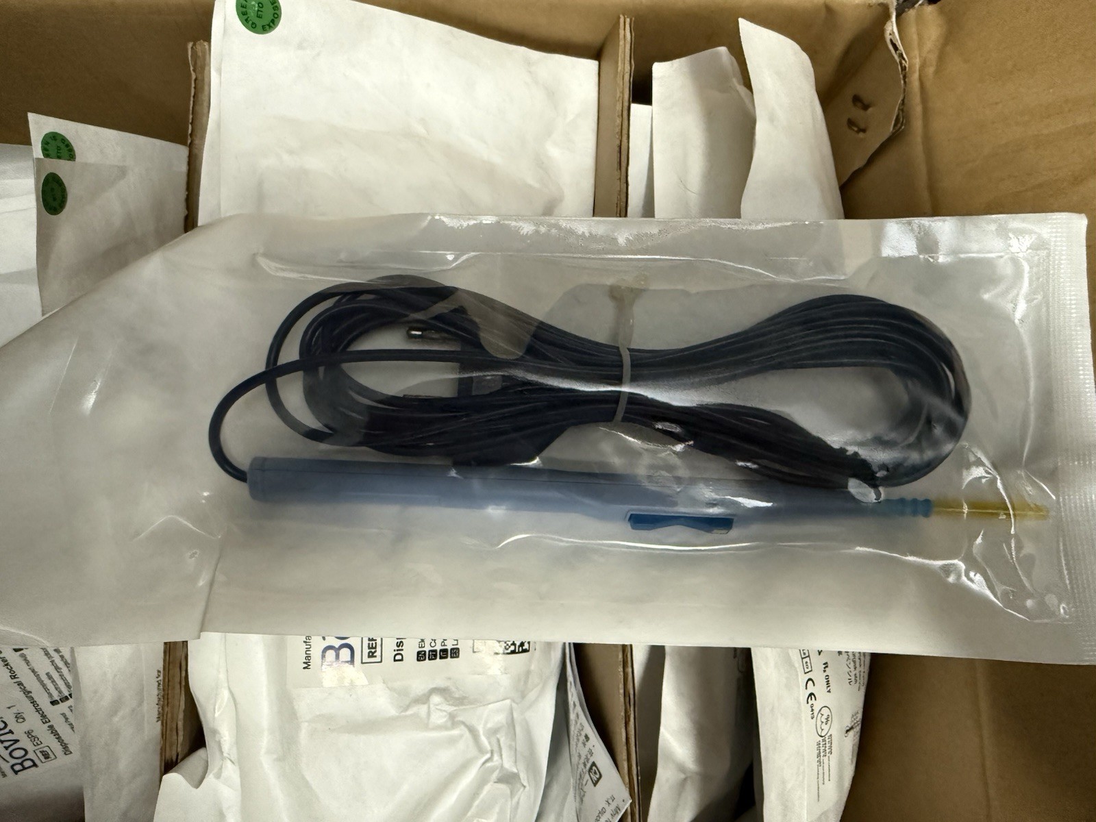 BOVIE ESP6 Medical Disposable Electrosurgical Rocker Switch Pencil With Blade