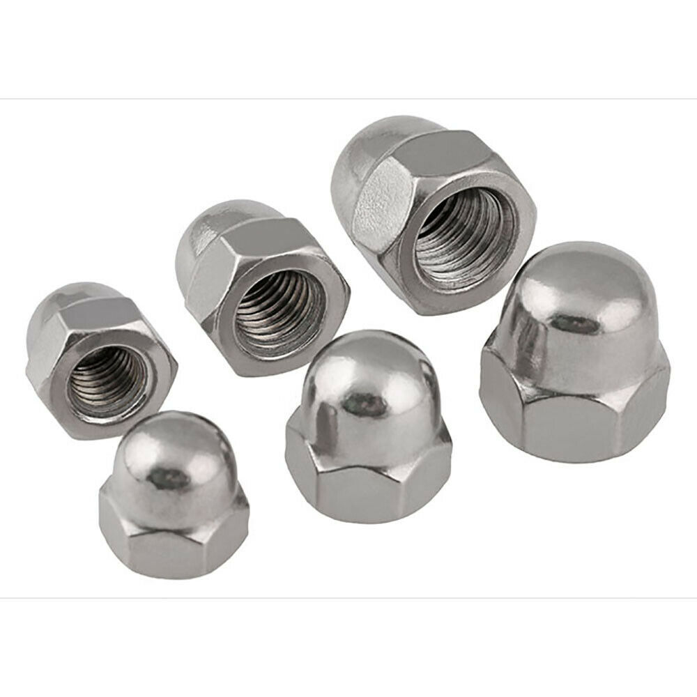 M4 M5 M6 M8 M10 M12 Acorn Cap Dome Nuts SUS 201 Stainless Steel
