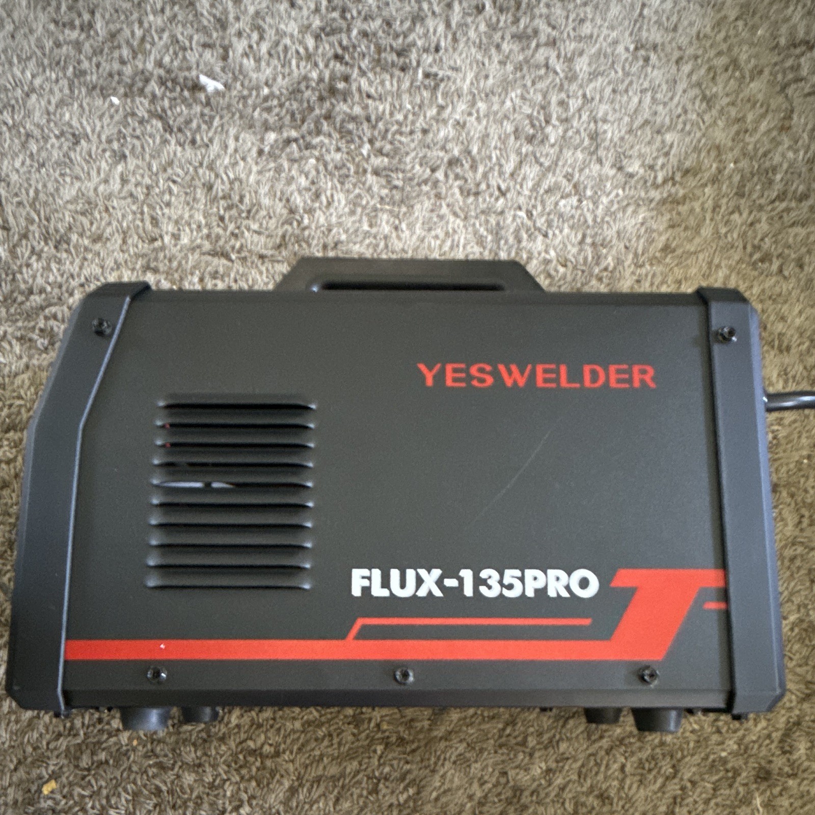 YESWELDER FLUX-135PRO Gasless Flux Core Welder Semi-Auto Wire Feed 110V