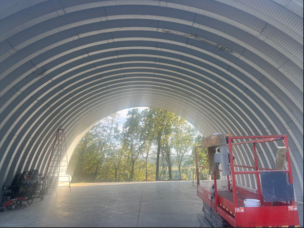 21x20x10 DuroSPAN Steel Arch Building Kit Clear Span Open End DIY Barn