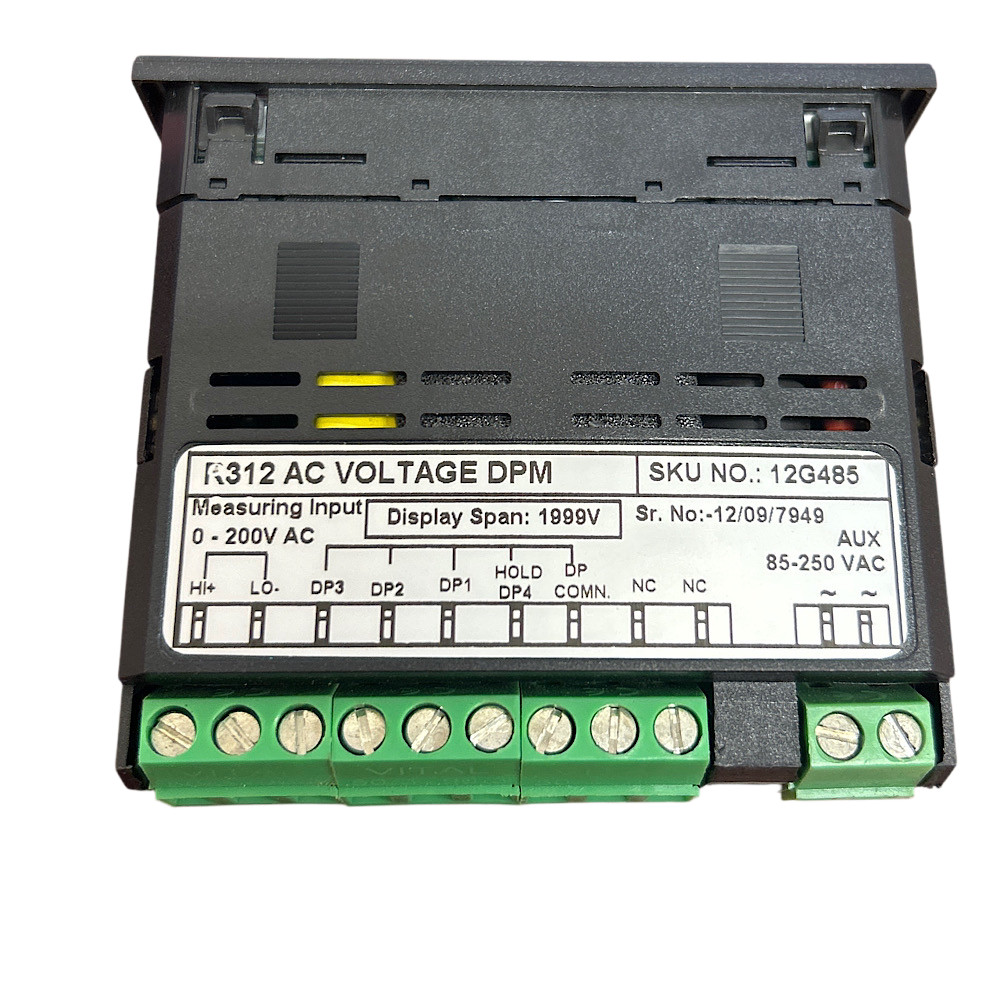 Value Collection 12G485 LCD 1999 Display Span 200V Digital Panel Meter –