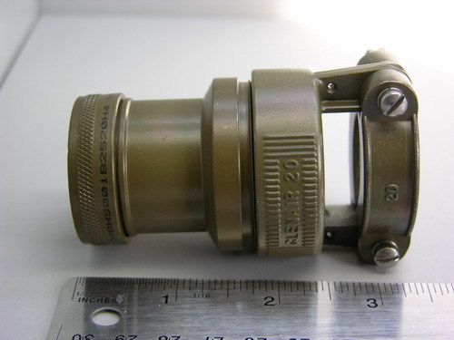 Glenair 380HS001B2520H4 Size 25 EMI/RFI Non-Environmental Backshell Assembly