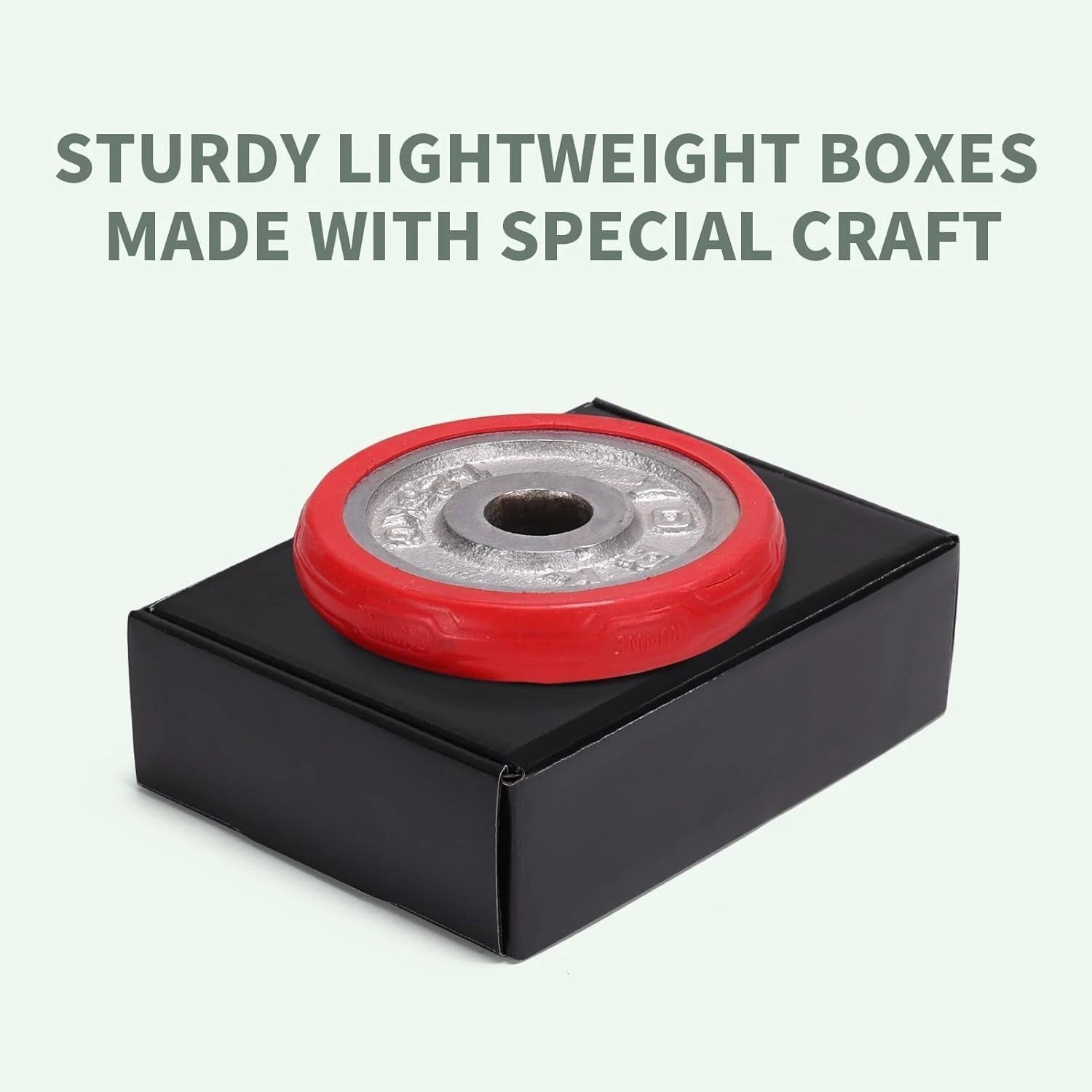 6 Pack Black Shipping Boxes, 7x5x2 Inch Durable Cardboard Mailers for Business