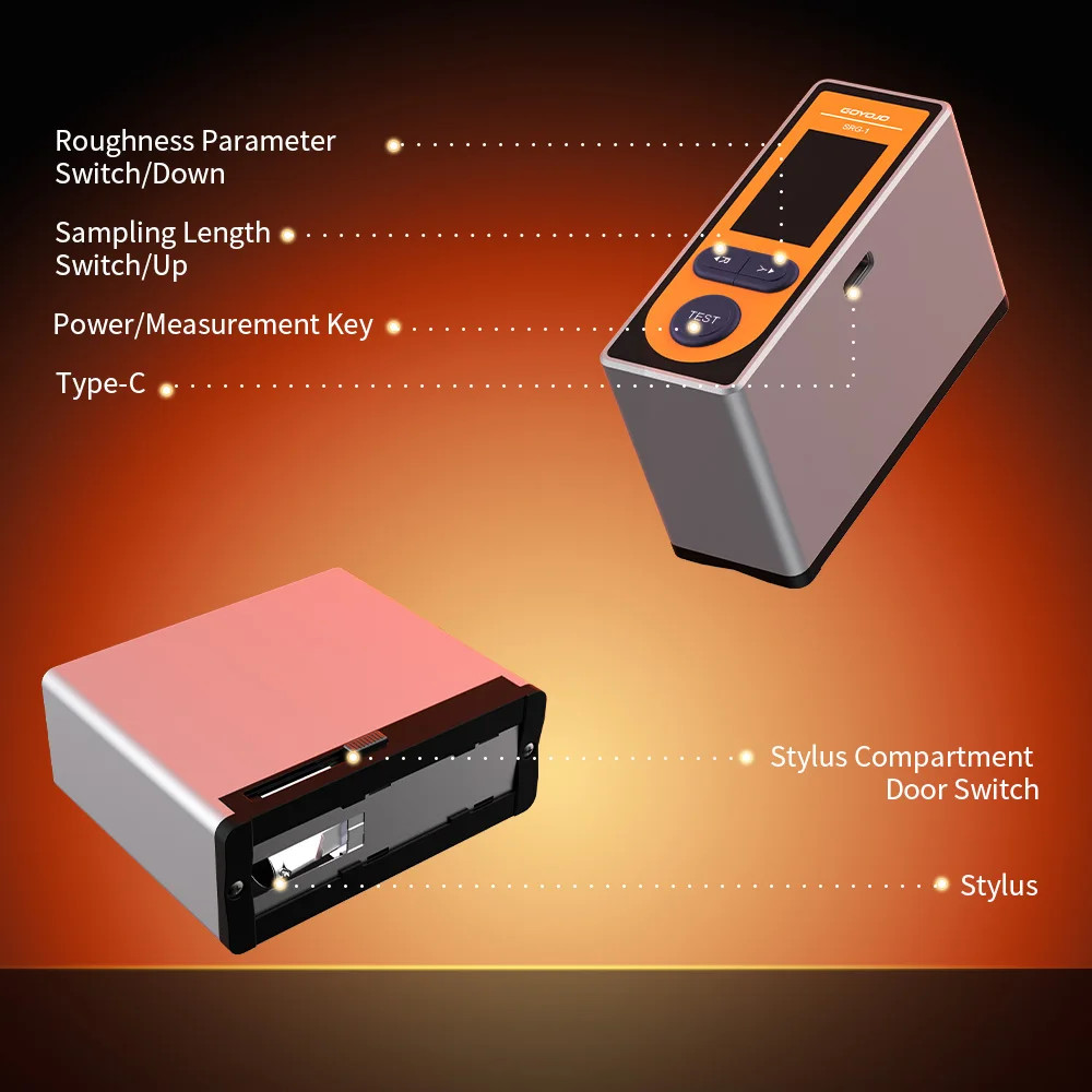 GOYOJO Mini Surface Roughness Tester High Precision Measuring Instrument Gauge