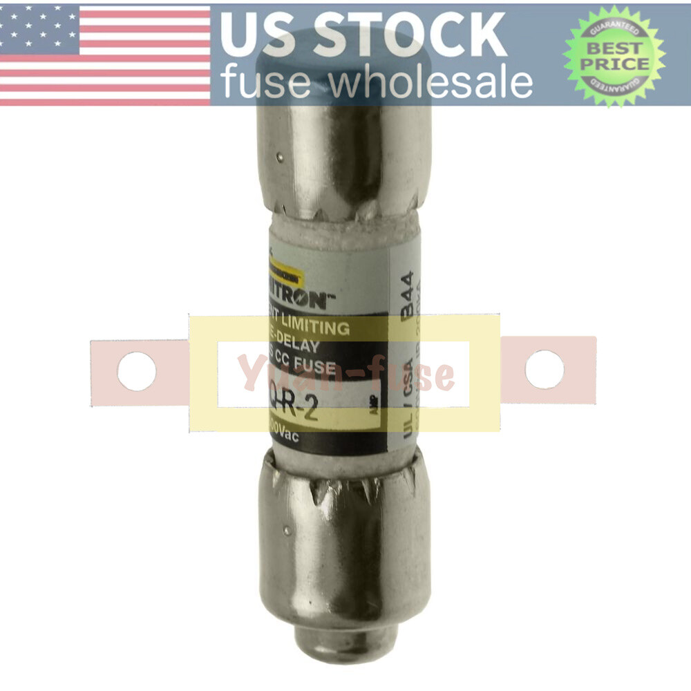 10PCS FNQR2 New Bussmann FNQ-R-2 2A 600Vac Time-delay Fuse Fast Shipment