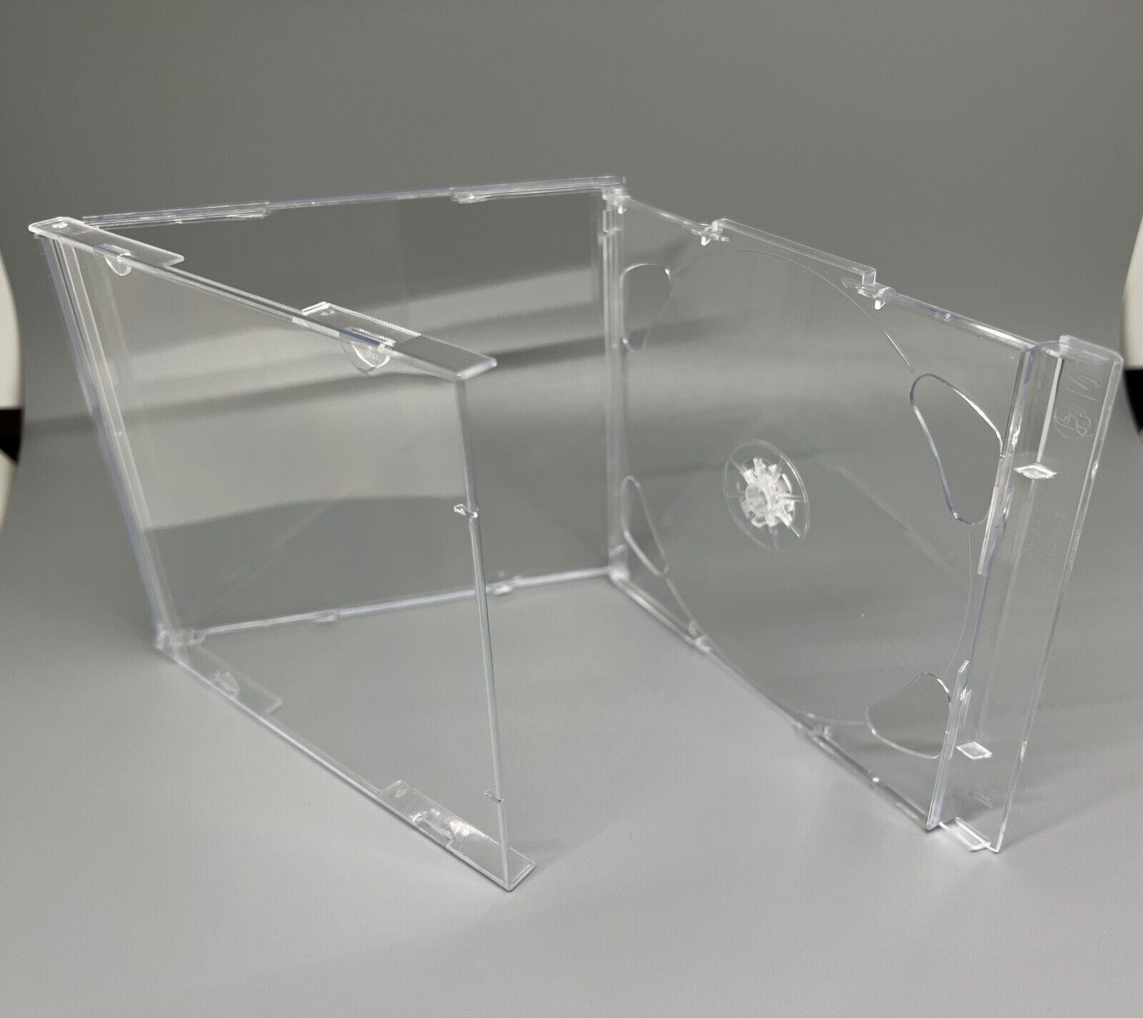 5 Top Quality Rare 10.4mm Brilliant Double Jewel Case w/Super Clear Tray BR2CDSC